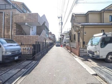 【東京都/三鷹市上連雀】三鷹市上連雀4丁目　売土地 前面道路