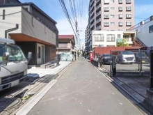 【東京都/三鷹市上連雀】三鷹市上連雀4丁目　売土地 前面道路