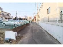 【東京都/調布市下石原】調布市下石原1丁目　建築条件なし売地 前面道路