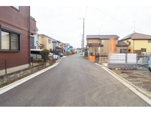 【東京都/立川市西砂町】立川市西砂町1丁目　建築条件付土地　2区画 前面道路