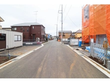 【東京都/立川市西砂町】立川市西砂町1丁目　建築条件付土地　5区画 前面道路
