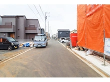 【東京都/立川市西砂町】立川市西砂町1丁目　建築条件付土地　5区画 前面道路