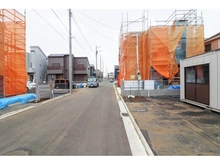 【東京都/立川市西砂町】立川市西砂町1丁目　建築条件付土地　18区画 前面道路