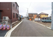 【東京都/立川市西砂町】立川市西砂町1丁目　建築条件付土地　18区画 前面道路