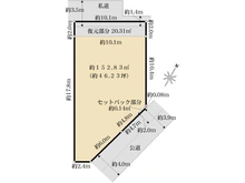 【東京都/世田谷区東玉川】東玉川1丁目売地 区画図