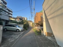 【東京都/目黒区自由が丘】目黒区自由が丘3丁目　土地 前面道路