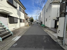 【東京都/目黒区南】目黒区南二丁目 売地　B区画 前面道路