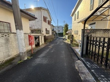 【東京都/杉並区浜田山】杉並区浜田山1丁目土地　A区画（全2区画） 前面道路