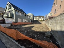 【東京都/世田谷区奥沢】世田谷区奥沢5丁目売地 現地：全2区画、対象地右側。