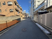 【東京都/世田谷区奥沢】世田谷区奥沢5丁目売地 前面道路