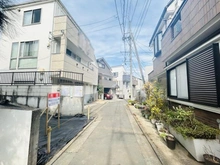 【東京都/目黒区南】目黒区南1丁目 売地 前面道路