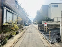 【東京都/目黒区南】目黒区南1丁目 売地 前面道路
