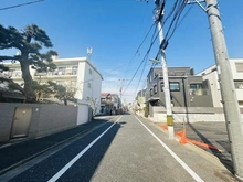 【東京都/世田谷区奥沢】 東京都世田谷区奥沢7丁目売地 前面道路
