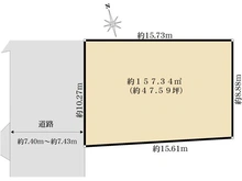 【東京都/世田谷区奥沢】 東京都世田谷区奥沢7丁目売地 区画図