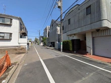 【東京都/世田谷区上野毛】世田谷区上野毛4丁目　売地 前面道路