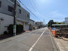 【東京都/世田谷区上野毛】世田谷区上野毛4丁目　売地 前面道路