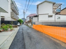 【東京都/新宿区喜久井町】新宿区喜久井町売地　全1区画～建築条件なし～ 前面道路