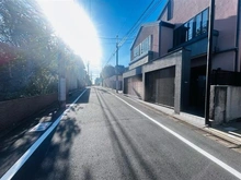 【東京都/世田谷区等々力】世田谷区等々力5丁目　古家付土地 前面道路