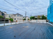 【東京都/目黒区自由が丘】目黒区自由が丘3丁目　建築条件付売地2区画 現地：全2区画　手前側