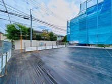 【東京都/目黒区自由が丘】目黒区自由が丘3丁目　建築条件付売地1区画 現地：全2区画　正面
