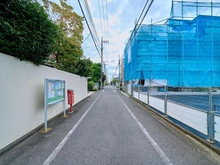 【東京都/目黒区自由が丘】目黒区自由が丘3丁目　建築条件付売地1区画 前面道路