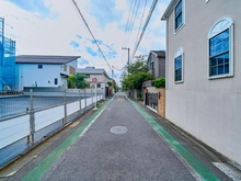 【東京都/目黒区自由が丘】目黒区自由が丘3丁目　建築条件付売地1区画 前面道路