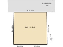 【東京都/世田谷区等々力】世田谷区等々力2丁目土地 区画図