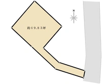 【神奈川県/川崎市麻生区細山】川崎市麻生区細山8丁目　土地 区画図