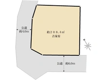 【神奈川県/川崎市麻生区王禅寺東】川崎市麻生区王禅寺東4丁目　土地 区画図