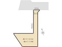 【東京都/町田市小山町】町田市小山町　土地 区画図