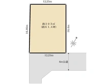 【東京都/町田市相原町】町田市相原町　土地 区画図