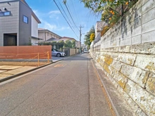 【神奈川県/川崎市麻生区細山】川崎市麻生区細山4丁目　土地 前面道路