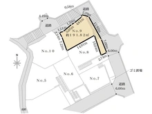 【神奈川県/川崎市麻生区千代ケ丘】川崎市麻生区千代ケ丘8丁目　9区画 区画図