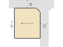 【神奈川県/藤沢市片瀬山】藤沢市片瀬山4丁目　土地 区画図