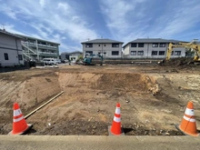 【神奈川県/藤沢市石川】藤沢市石川3丁目　4区画 現地：全8区画
造成工事中