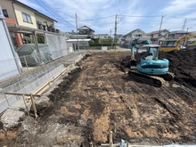 【神奈川県/藤沢市石川】藤沢市石川3丁目　7区画 現地：全8区画
造成工事中