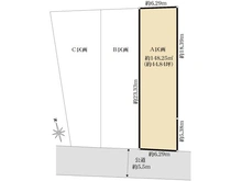 【神奈川県/藤沢市鵠沼藤が谷】藤沢市鵠沼藤が谷4丁目　A区画 区画図