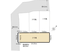 【東京都/稲城市東長沼】稲城市東長沼　2号地 区画図