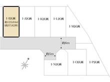 【東京都/町田市木曽西】町田市木曽西1丁目　建築条件付き1-I区画 区画図