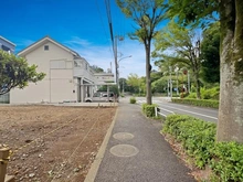【東京都/多摩市落合】多摩市落合2丁目　建築条件付き1区画 前面道路