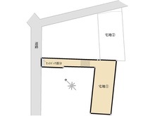 【東京都/町田市本町田】町田市本町田　土地1区画 区画図