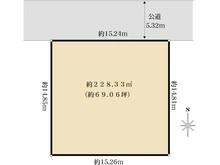 【東京都/町田市金森東】町田市金森東4丁目　土地 区画図