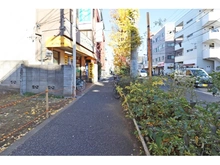 【東京都/杉並区梅里】杉並区梅里2丁目売地 前面道路