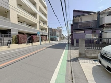 【神奈川県/横浜市港北区日吉本町】港北区日吉本町4丁目　土地 前面道路