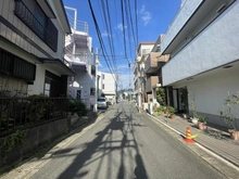 【神奈川県/川崎市高津区下作延】川崎市高津区下作延一丁目　売地 前面道路