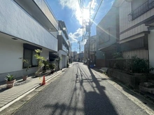 【神奈川県/川崎市高津区下作延】川崎市高津区下作延一丁目　売地 前面道路