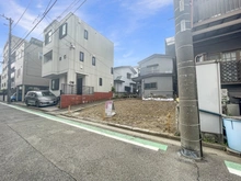 【神奈川県/横浜市港北区綱島東】港北区綱島東4丁目　建築条件付土地 現地