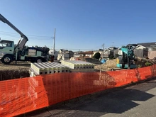 【神奈川県/横浜市栄区桂台西】栄区桂台西2丁目　土地　3区画/全8区画 現地：3区画/全8区画（写真中央）