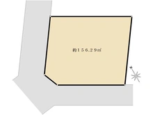 【神奈川県/鎌倉市腰越】鎌倉市腰越　土地　1区画 区画図