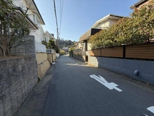 【神奈川県/鎌倉市今泉台】鎌倉市今泉台4丁目　土地　全1区画 前面道路